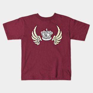 Crown with feathers Kids T-Shirt